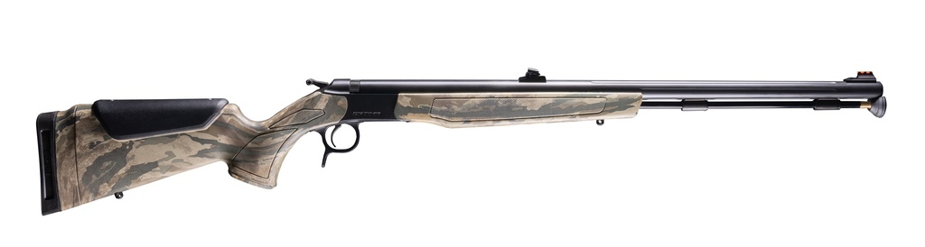 CVA PR2047N OPTIMA  50 CAL 26" BLACK NITRIDE FLUTED BARREL, BLACK NITRIDE DRILLED & TAPPED STEEL RECEIVER, FIXED REALTREE LEGACY SYNTHETIC STOCK, FIBER OPTIC SIGHTS