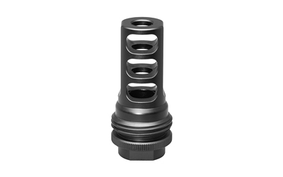 SILENCERCO AC1276 ASR MUZZLE BRAKE BLACK NITRIDE 9/16X24 RH THREADS 30 CAL