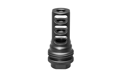 SILENCERCO AC1961 ASR MUZZLE BRAKE BLACK NITRIDE 11/16"X24 THREADS 458 CAL