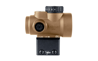 TRIJICON 2200328 MRO SD  COYOTE TAN 1X25MM 2 MOA RED DOT RETICLE LOWER 1/3 CO-WITNESS MOUNT