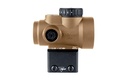 TRIJICON 2200328 MRO SD  COYOTE TAN 1X25MM 2 MOA RED DOT RETICLE LOWER 1/3 CO-WITNESS MOUNT