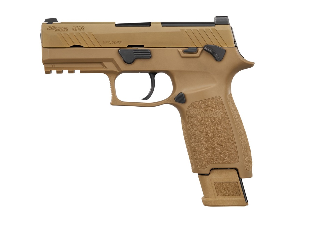 SIG M18-9-CSS-MS     M18 9MM 3.9 1X17 2X21 OR COY