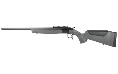 CVA CR4439 SCOUT  35 WHELEN 1RD 22" BLUED THREADED BARREL, BLUED PICATINNY RAIL RECEIVER, STEALTH GRAY FIXED SYNTHETIC STOCK