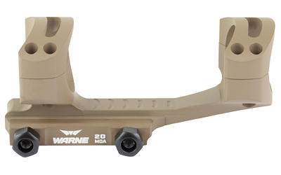 WARNE LRSKEL34DE SKELETONIZED SCOPE MOUNT/RING COMBO DARK EARTH ALUMINUM 34MM TUBE MSR 20 MOA