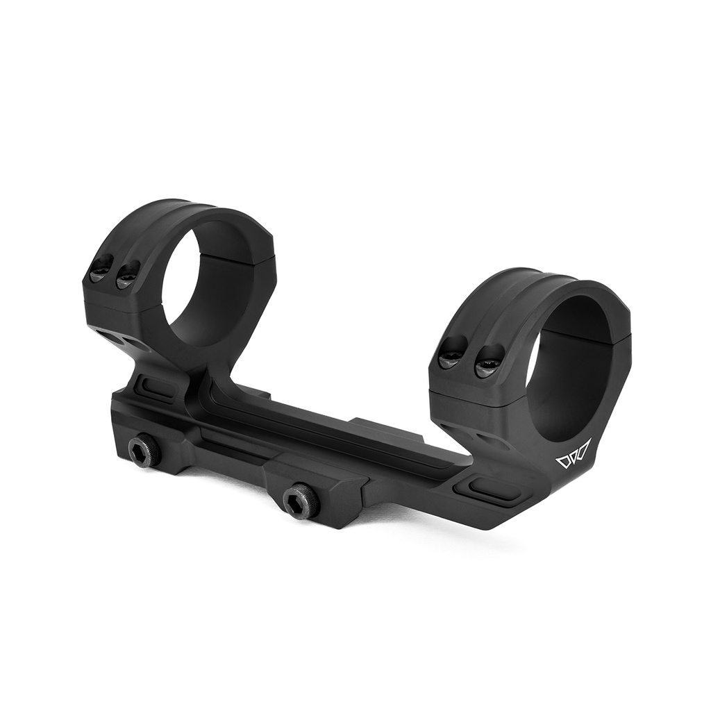 WARNE 8550M HYPERLITE  BLACK ALUMINUM 1" TUBE MEDIUM MAXIMA/WEAVER/PICATINNY