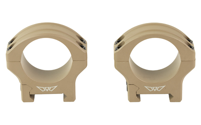 WARNE 8513DE HYPERLITE  DARK EARTH CERAKOTE MAGNAFUSION ALLOY 30MM TUBE MAXIMA/WEAVER/PICATINNY