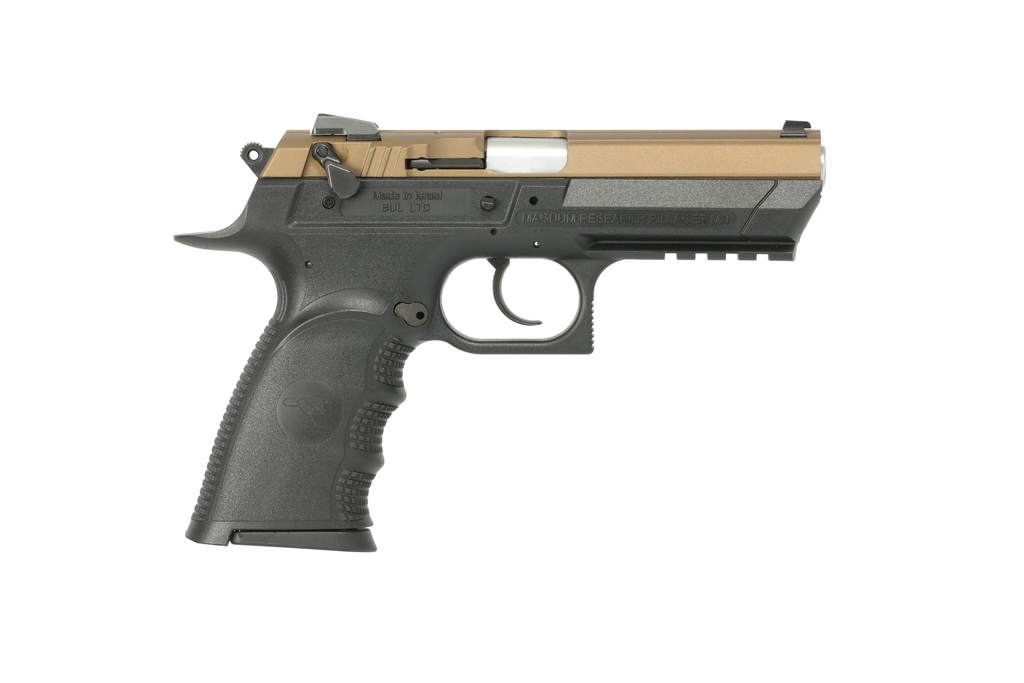MAGNUM RESEARCH BE99153RLBB BABY EAGLE III  9MM 15+1 4.43" BURNT BRONZE CARBON STEEL SLIDE BLACK TEXTURED