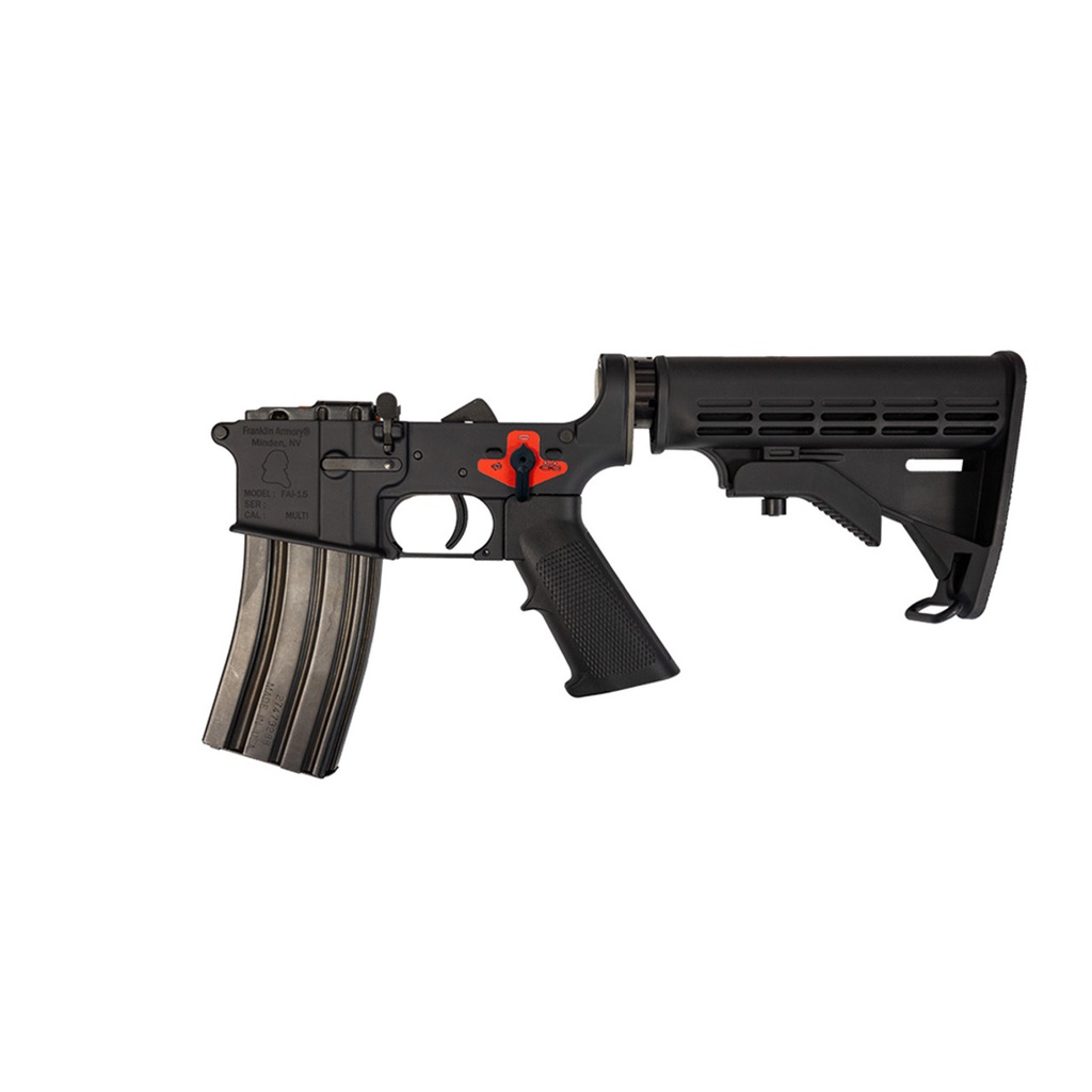 FRANKLIN ARMORY 0020024BLK BFSIII  ALUMINUM BLACK HARDCOAT ANODIZE BLACK A2 PISTOL GRIP FOR M4
