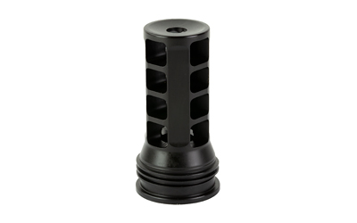 HUXWRX 3486  MUZZLE BRAKE-QD 5.56 FITS 1/2"X28 STEEL BLACK