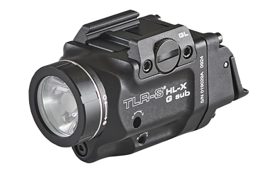 STREAMLIGHT 69476 TLR-8  BLACK ALUMINUM GLOCK 43X/48 1,000 LUMENS GREEN LASER