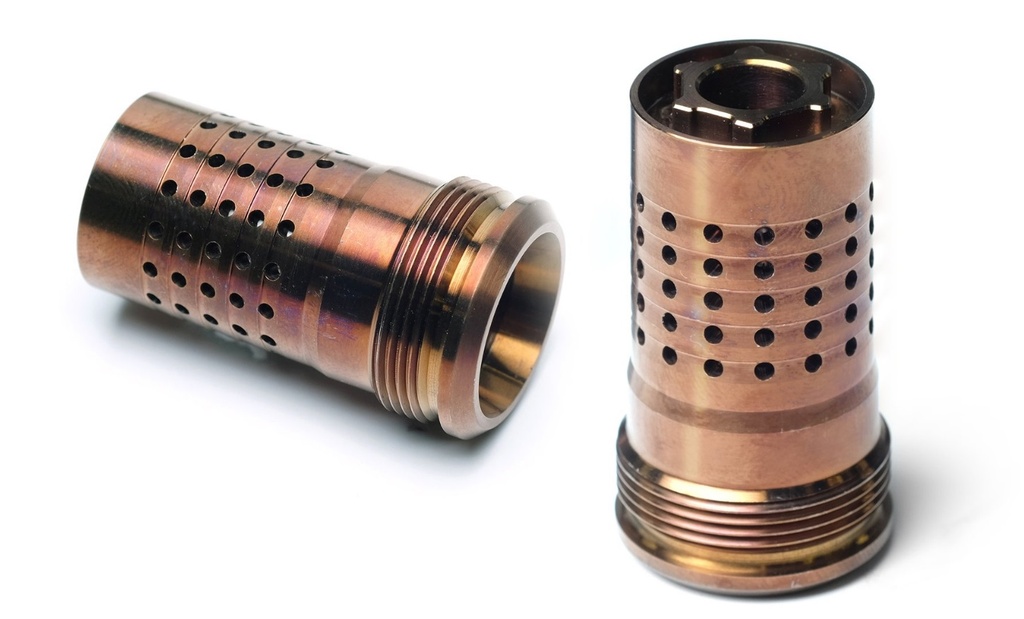 Q LLC CB5/8-248.6 CHERRY BOMB  8.6 BLACKOUT STEEL 5/8"X24 THREADS 2.27" OAL