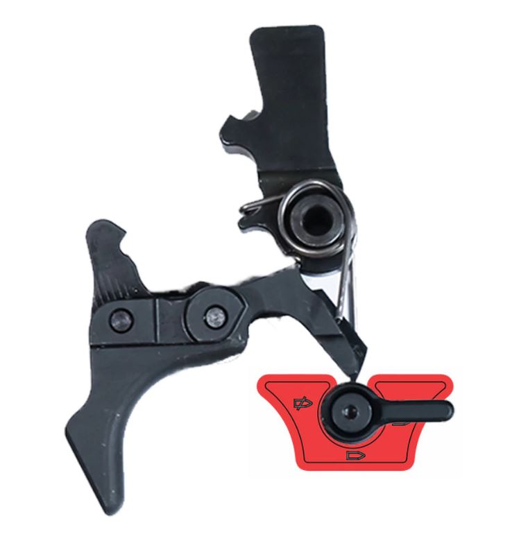 FRANKLIN ARMORY 0250000BLK BINARY BFSIII BLACK CURVED FITS RUGER 10/22