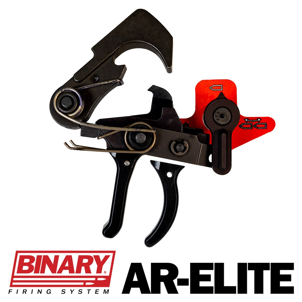 FRANKLIN ARMORY 0050631BLK BINARY AR-ELITE BLACK CURVED TRIGGER FITS AR-PLATFORM