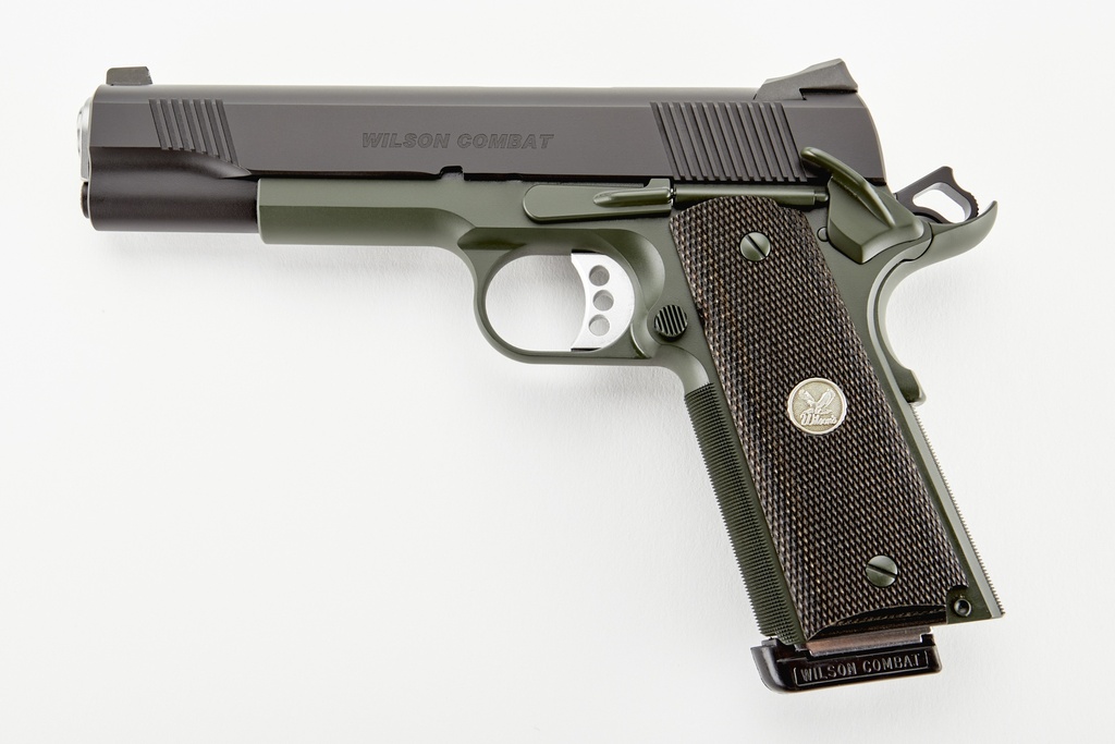 WILSON COMBAT WCQBTACA CQB *CA COMPLIANT 45 ACP 8+1 5" BLACK ARMOR-TUFF