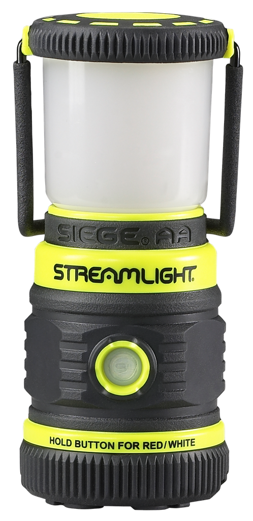 STREAMLIGHT 44943 THE SIEGE  50/100/200 LUMENS RED/WHITE LED BULB BLACK/YELLOW