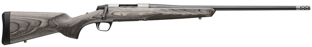 BROWNING 036092227 X-BOLT 2 HUNTER FULL SIZE 7MM REM MAG 3+1 26" MATTE BLUED THREADED SPORTER BARREL, DRILLED & TAPPED STAINLESS STEEL RECEIVER, FIXED GRAY LAMINATE STOCK, RADIAL MUZZLE BRAKE