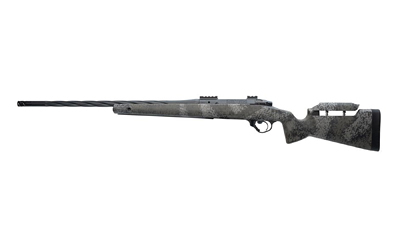SEEKINS PRECISION 0011710281-F HAVAK PH3 300 WIN MAG 22" BLACK FLUTED THREADED BARREL, BLACK PICATINNY RAIL STEEL RECEIVER, ADJ CHEEK RISER MOUNTAIN SHADOW SYNTHETIC STOCK