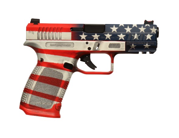 GFORCE ARMS GFRPX3C9USA EXODUS  9MM LUGER 15+1 4.02" BLACK STEEL BARREL, USA CERAKOTE SERRATED STEEL SLIDE, USA CERAKOTE POLYMER FRAME W/ACCESSORY RAIL, TEXTURED GRIP