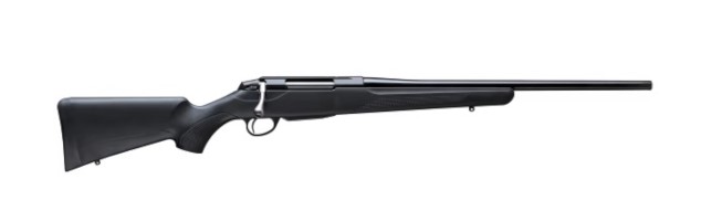 TIKKA JRTXEC35222MT T3 LITE COMPACT 7MM-08 REM 3+1 22" MATTE BLUED THREADED BARREL, BLUED DRILLED & TAPPED STEEL RECEIVER, FIXED BLACK SYNTHETIC STOCK