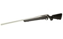 TIKKA JRTXB47122MT T3 LITE FULL SIZE 7MM PRC 3+1 22.40" STAINLESS THREADED BARREL, DRILLED & TAPPED STAINLESS STEEL RECEIVER, FIXED BLACK SYNTHETIC STOCK, LEFT HAND