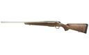 TIKKA JRTXA75122MT T3X HUNTER FULL SIZE 6.5X55 SWEDISH 3+1 22.40" MATTE STAINLESS FLUTED THREADED BARREL, MATTE DRILLED & TAPPED STAINLESS STEEL RECEIVER, FIXED OILED WALNUT WOOD STOCK, RIGHT HAND