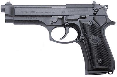 BERETTA USA J92F300CA 92FS *CA COMPLIANT FULL SIZE FRAME 9MM LUGER 10+1 4.90" BLACK STEEL BARREL, BLACK BRUNITON SERRATED STEEL SLIDE, BLACK BRUNITON ALUMINUM FRAME W/BEAVERTAIL, AMBIDEXTROUS, US MADE
