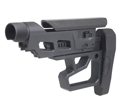 RUGER 90773 PRECISION RIFLE BUTTSTOCK ASSEMBLY BLACK STEEL/ALUMINUM/NYLON