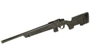 BERGARA RIFLES BMR011 BMR-X  17 HMR 10+1 18" BLUED HEAVY THREADED BARREL, BLUED PICATINNY RAIL RECEIVER, ADJ LOP GREEN W/BLACK WEBBING SYNTHETIC STOCK