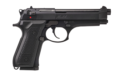 DERYA FIREARMS 10LMELIK9TR MELIK  9MM LUGER 10+1 4.90" BLACK MELONITE STEEL BARREL, BLACK MELONITE SERRATED STEEL SLIDE,  BLACK ALUMINUM FRAME, BLACK POLYMER GRIP