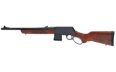 HENRY H023300 SUPREME  300 BLACKOUT 10+1 16.50" BLUED THREADED BARREL, BLACK HARDCOAT ANODIZE DRILLED & TAPPED ALUMINUM RECEIVER, FIXED AMERICAN WALNUT STOCK, AMBIDEXTROUS