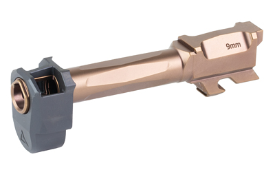 RADIAN WEAPONS R0860 RAMJET & AFTERBURNER COMBO 9MM LUGER COMPATIBLE W/ GLOCK 43X, BRONZE STAINLESS STEEL