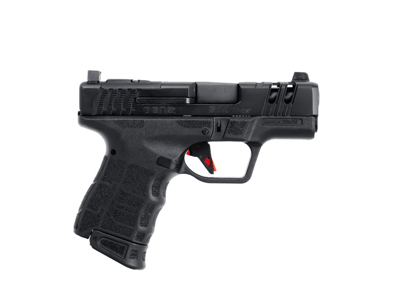 SAR USA SAR9SCG2BL SAR9 SC GEN2 SUB-COMPACT FRAME 9MM LUGER 15+1 12+1 3.30" BLACK STEEL BARREL, BLACK STEEL OPTIC READY/PORTED/SERRATED SLIDE, BLACK POLYMER FRAME, BLACK POLYMER GRIP