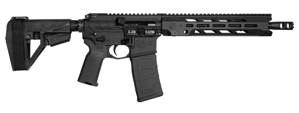 DIAMONDBACK DB1984K001  OBSIDIAN 5.56 NATO 30+1 11.50" BLACK NITRIDE 11" M-LOK HANDGUARD SBA5 BRACE MAGPUL MOE K2 GRIP