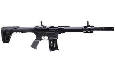 CHARLES DALY 930411 AR-12A  12 GAUGE SEMI-AUTO 3" 5+1 18.50" BLACK STEEL BARREL, BLACK PICATINNY RAIL ALUMINUM RECEIVER, BLACK ADJ W/PISTOL GRIP SYNTHETIC STOCK