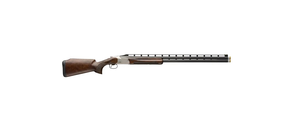 BROWNING 0183244002 CITORI 825 TRAP 12 GAUGE BREAK OPEN 2.75" 2RD 32" POLISHED BLUED OVER/UNDER VENT RIB BARREL, SILVER NITRIDE STAINLESS STEEL RECEIVER, MONTE CARLO COMB GLOSS BLACK WALNUT STOCK