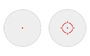 RITON OPTICS 1TARD24 1 TACTIX ARD  BLACK 1X 22MM 2MOA DOT/30MOA CIRCLE W/ 2MOA DOT RETICLE