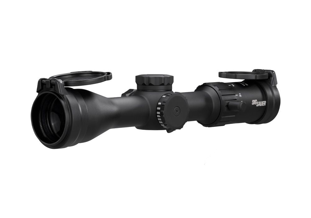 SIG SAUER ELECTRO-OPTICS SOW42003 WHISKEY4  BLACK 2.50-10X42MM, 30MM TUBE QUADPLEX RETICLE