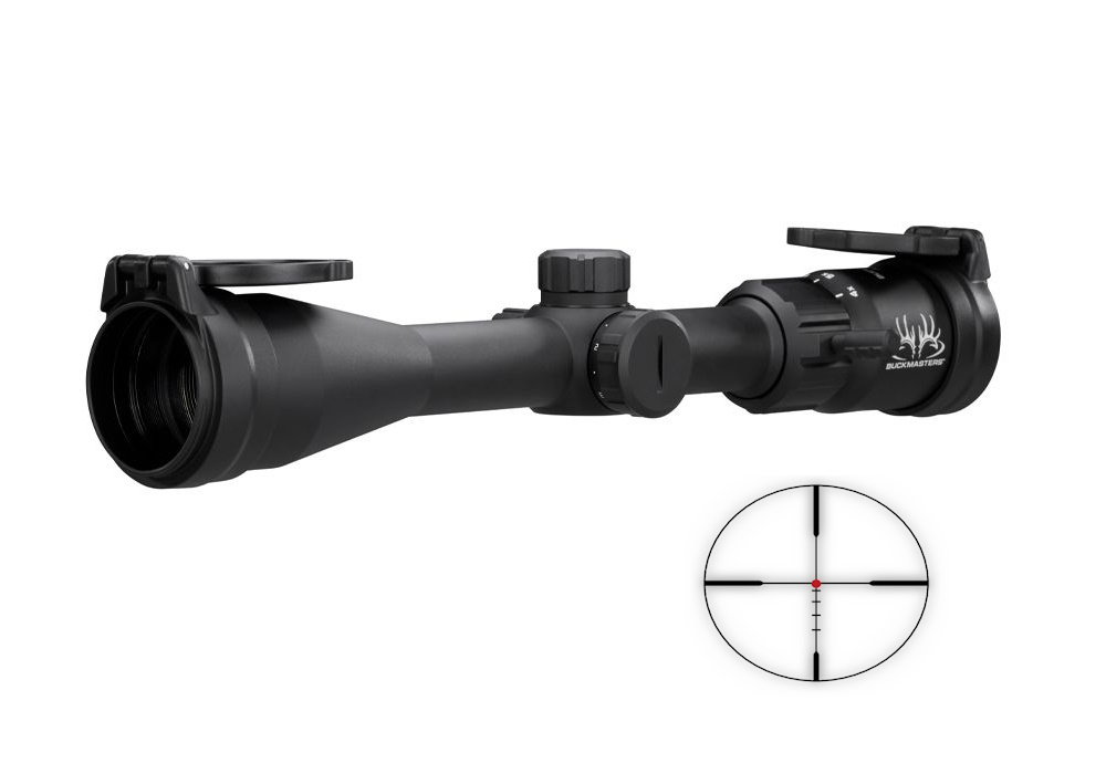SIG SAUER ELECTRO-OPTICS SOBM33004 BUCKMASTERS  BLACK 3-9X 40MM 1" TUBE ILLUMINATED HELLFIRE BUCKMASTERS BDC RETICLE