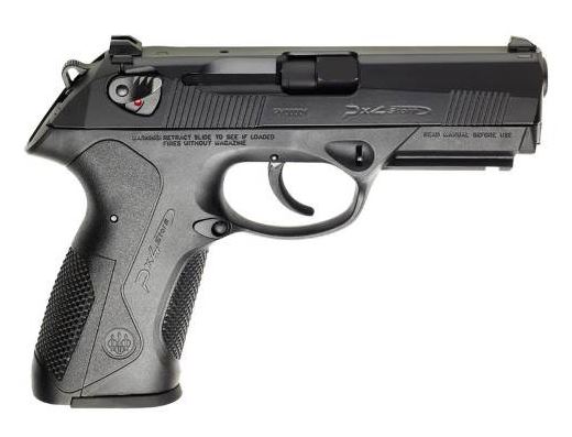 BERETTA USA JXF9F20CA PX4 STORM *CA COMPLIANT FULL SIZE FRAME 9MM LUGER 10+1, 4.10" BLACK STEEL BARREL, BLACK BRUNITON SERRATED STEEL SLIDE, BLACK POLYMER FRAME W/PICATINNY RAIL, AMBIDEXTROUS