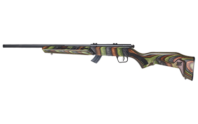 SAVAGE ARMS 26743 MARK II MINIMALIST 21 SHARP 10+1 18" MATTE BLACK THREADED BARREL & DRILLED & TAPPED CARBON STEEL RECEIVER, BOYD'S MINIMALIST SATIN OD GREEN LAMINATE STOCK, RIGHT HAND