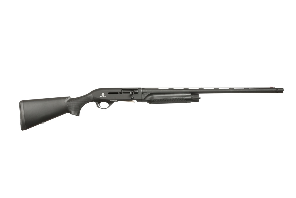 SPANDAU ARMS 21000185 S2 FIELD 12 GAUGE SEMI-AUTO 3" 3- 2.75" SHELLS 24" BLACK VENT RIB BARREL, BLACK DRILLED & TAPPED RECEIVER, FIXED BLACK POLYMER STOCK, BENELLI CHOKE TUBE SYSTEM
