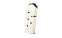 KIMBER MFG.,INC 1100813A TAC-MAG  7RD COMPACT 45 ACP STAINLESS STEEL