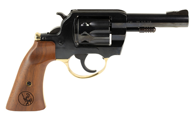 HENRY H016GD GOLDEN BOY  22 LR 10 SHOT 4" BLUED STEEL BARREL, CYLINDER, BLUED POLISHED STEEL FRAME, WALNUT GUNFIGHTER GRIP, TRANSFER BAR SAFETY, EXPOSED HAMMER