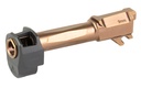 RADIAN WEAPONS R0836 RAMJET & AFTERBURNER COMBO 3.10" PORTED BRONZE STAINLESS STEEL, FITS SIG P365