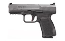 CANIK HG4870TN TP9 SF ELITE 9MM LUGER 10+1 4.19" BLACK MATCH GRADE BARREL, TUNGSTEN GRAY CERAKOTE SERRATED STEEL SLIDE, BLACK POLYMER FRAME W/PICATINNY RAIL, TEXTURED GRIP