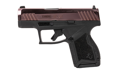 TAURUS 1-GX4M931-RG GX4  MICRO-COMPACT FRAME 9MM LUGER 13+1 3.06" SATIN BLACK DLC STAINLESS STEEL BARREL, ROSE GOLD PVD SERRATED ALLOY STEEL SLIDE, MATTE BLACK STAINLESS STEEL FRAME, TEXTURED GRIP