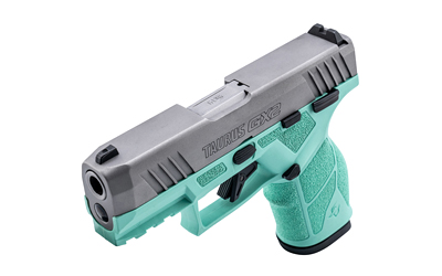 TAURUS 1-GX2939 GX2  9MM LUGER 13+1 3.37" MATTE STAINLESS STEEL BARREL, MATTE SERRATED STAINLESS STEEL SLIDE, MATTE BLACK POLYMER FRAME W/PICATINNY RAIL, POLYMER GRIP