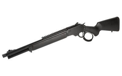 ROSSI 950444161TB R95 TRAPPER 444 MARLIN 5+1 16.50" BLACK OXIDE THREADED BARREL, BLACK OXIDE PICATINNY RAIL ALLOY STEEL RECEIVER, FIXED BLACK POLYMER STOCK