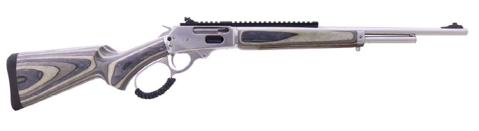 ROSSI 950357189LW R95  357 MAG 8+1 18" MATTE STAINLESS THREADED BARREL, STAINLESS POLISHED STAINLESS STEEL RECEIVER, FIXED LAMINATE STOCK