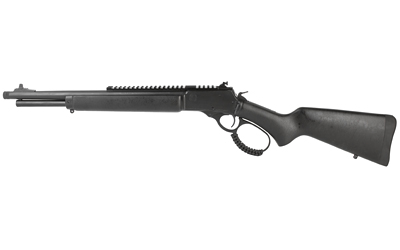 ROSSI 950045161TB R95 TRAPPER 45 COLT 8+1 16.50" BLACK OXIDE THREADED BARREL, BLACK OXIDE PICATINNY RAIL ALLOY STEEL RECEIVER, FIXED BLACK POLYMER STOCK